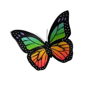 9" Rainbow Monarch Butterfly (Each)