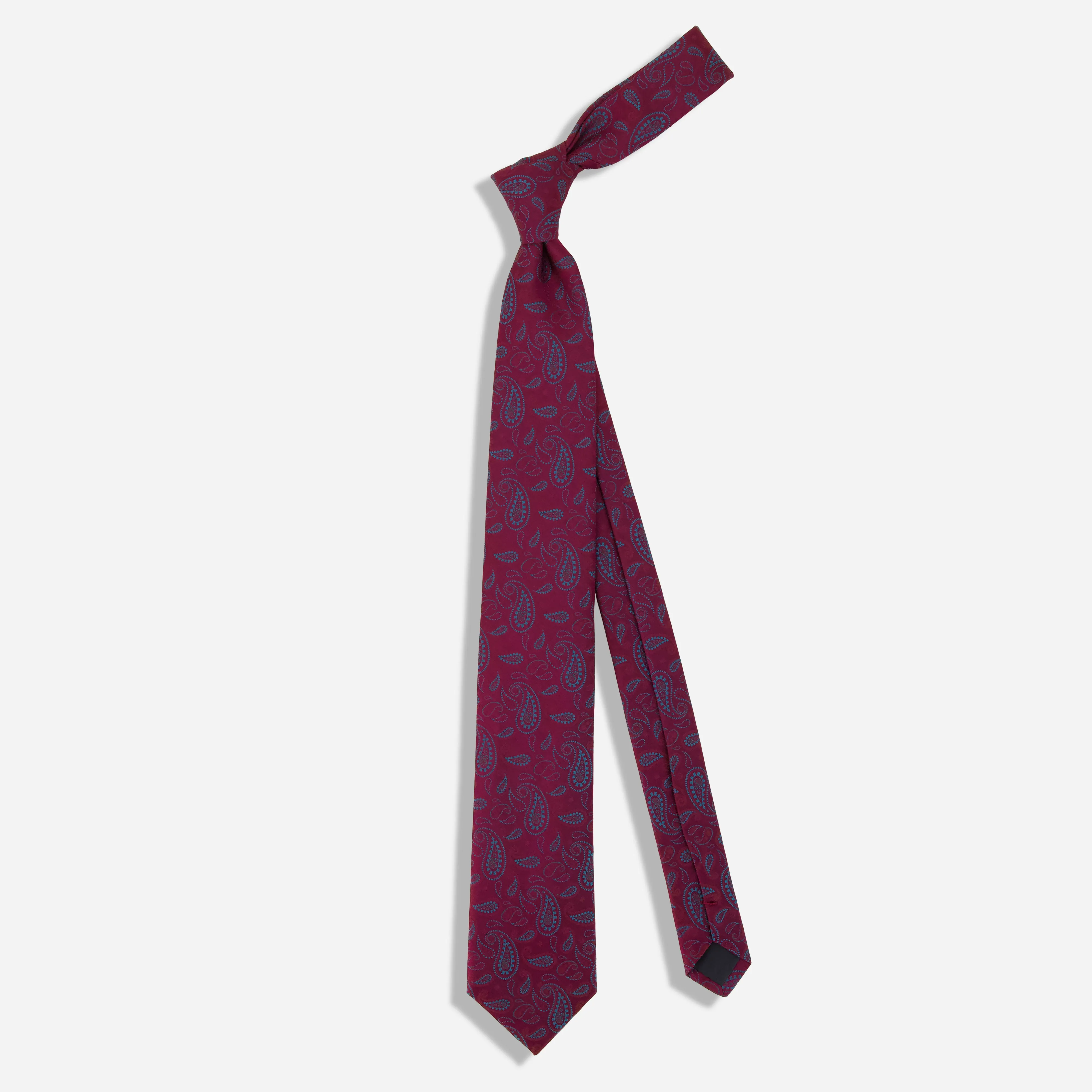 Armitage Paisley Burgundy Tie