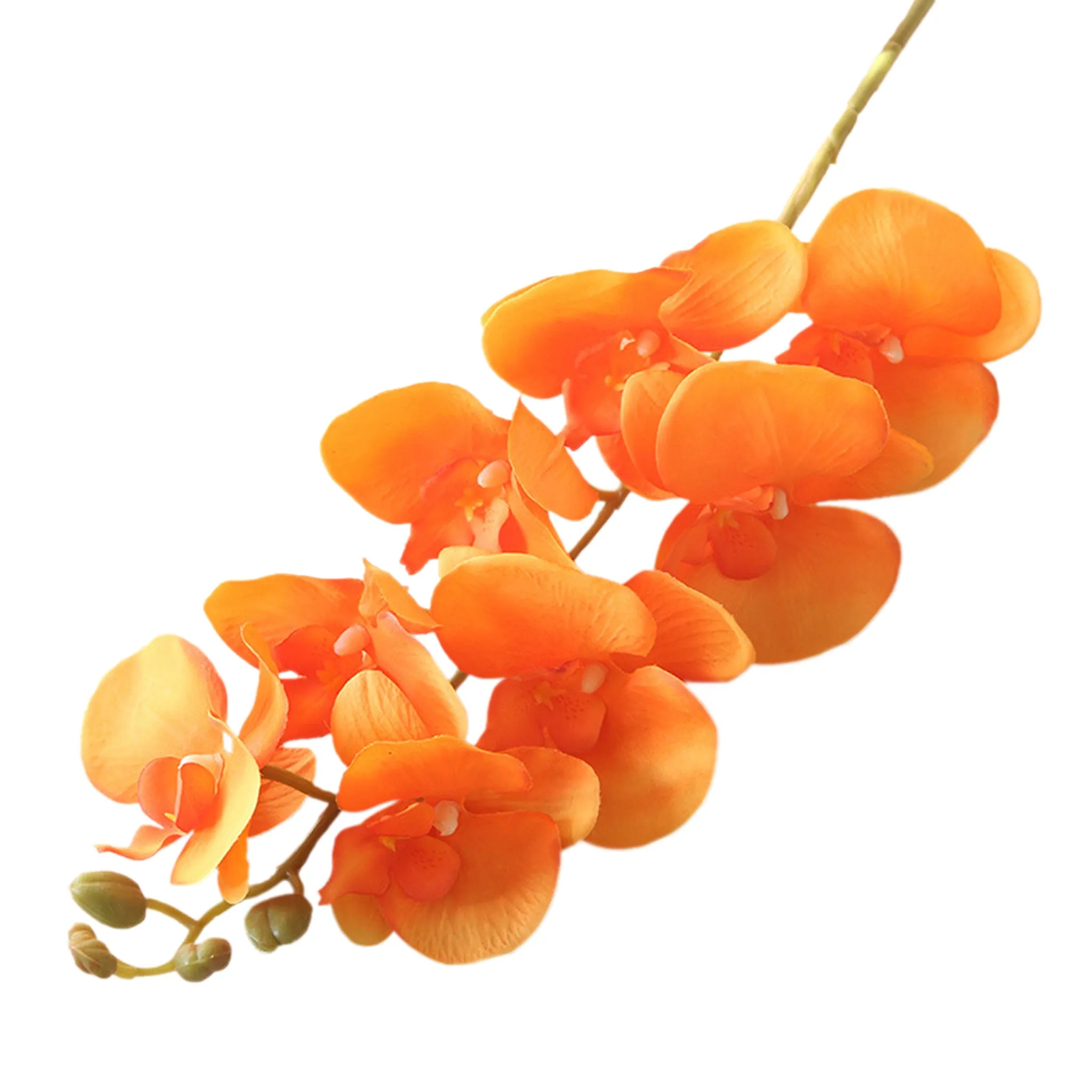 Artificial Orchid Flowers Realistic Phalaenopsis
