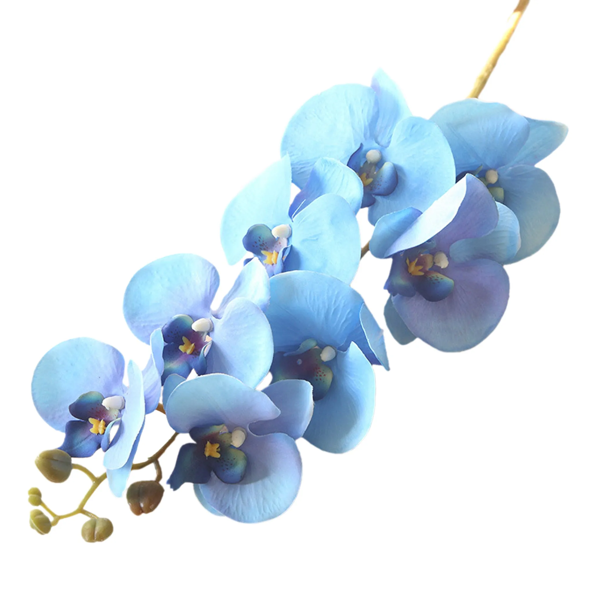 Artificial Orchid Flowers Realistic Phalaenopsis