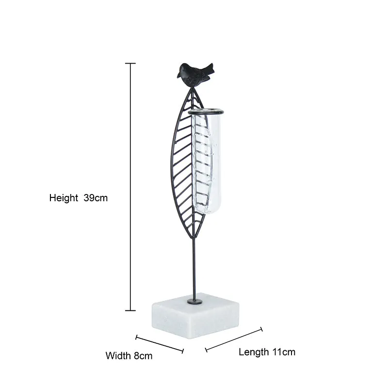 Birdo Test Tube Planter - Black