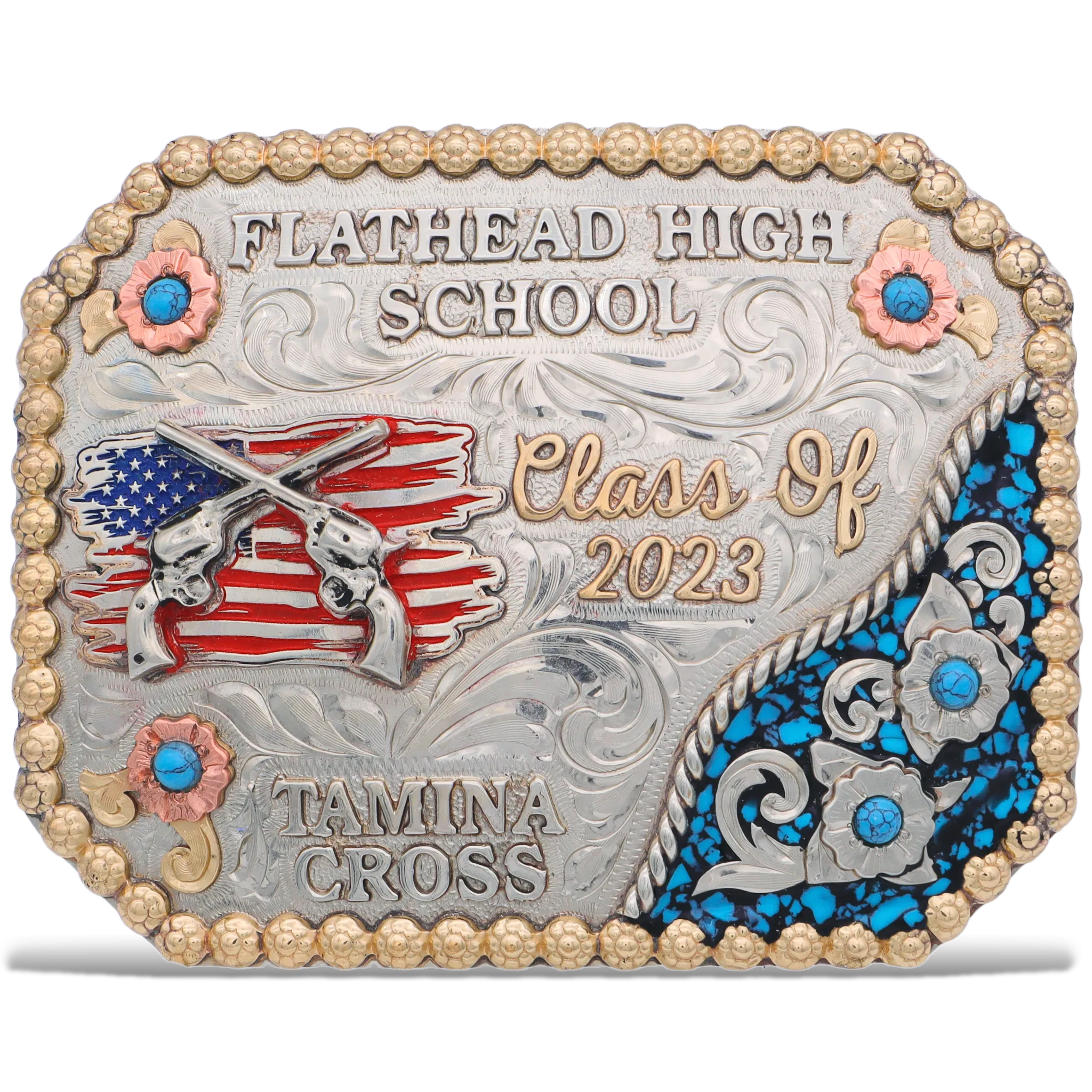 Brilliance Beyond Measure Custom Buckle