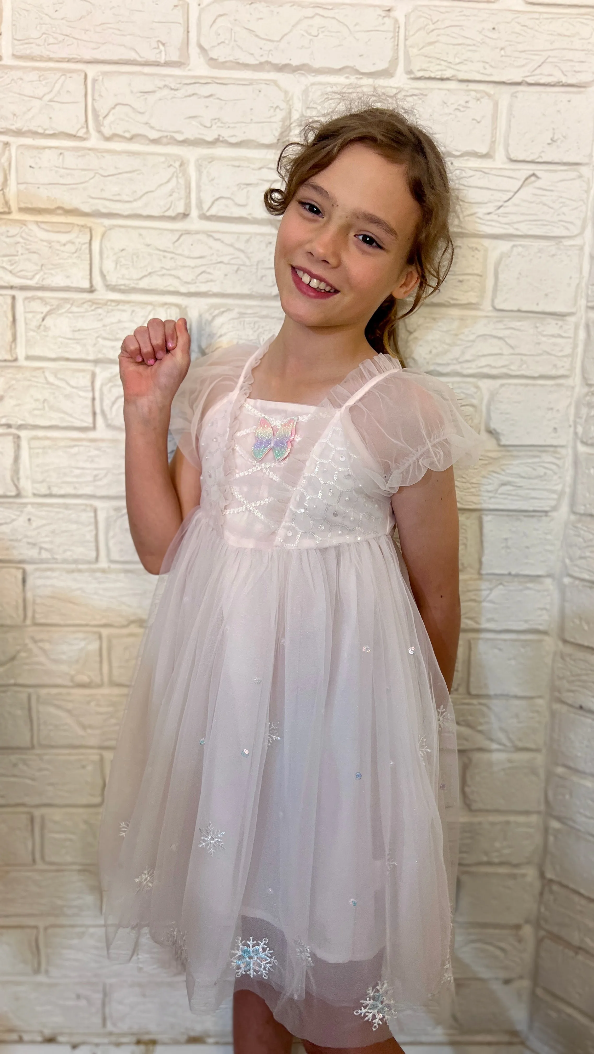 Butterfly Fairy Flower Girl Dress