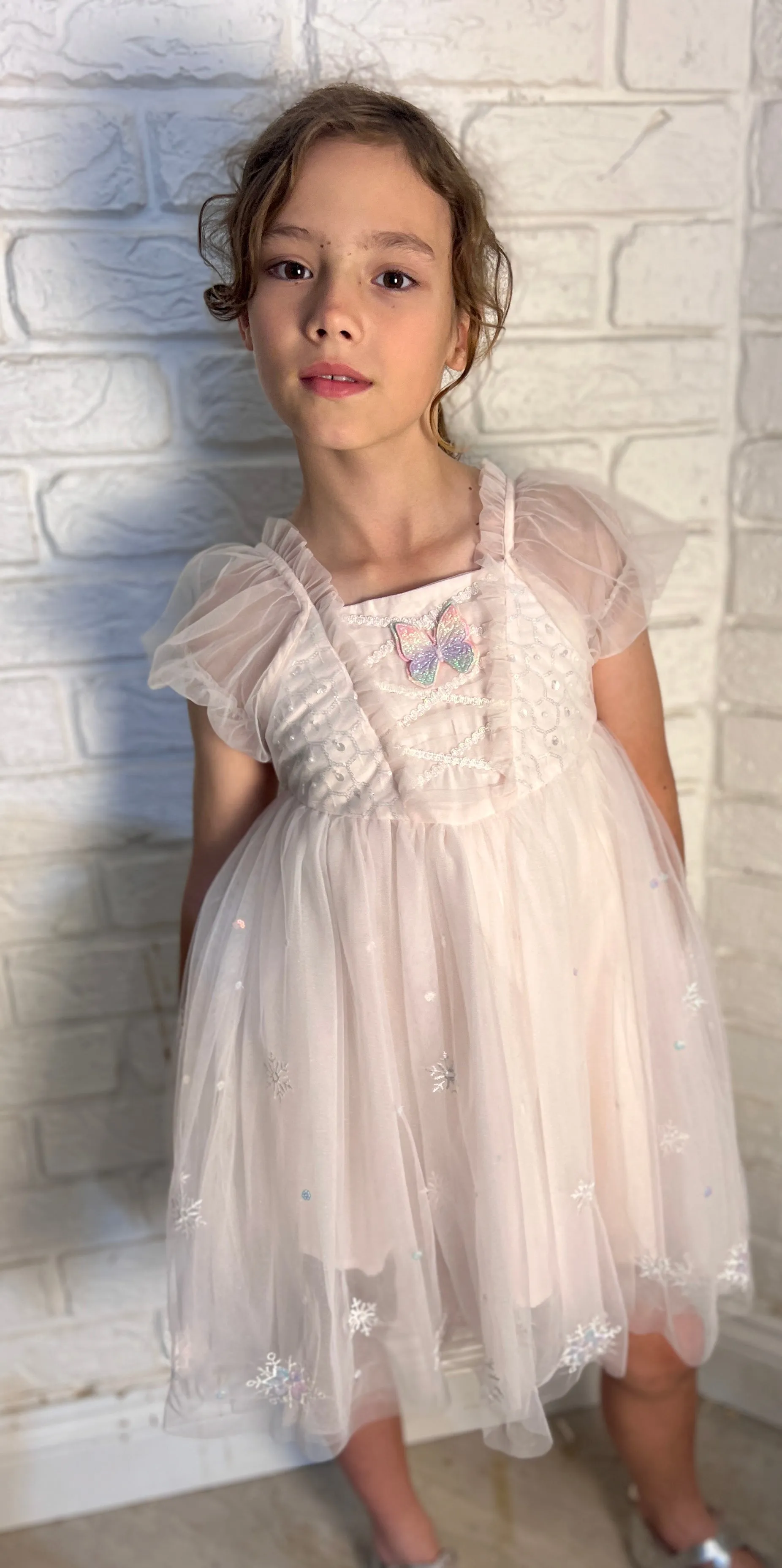 Butterfly Fairy Flower Girl Dress