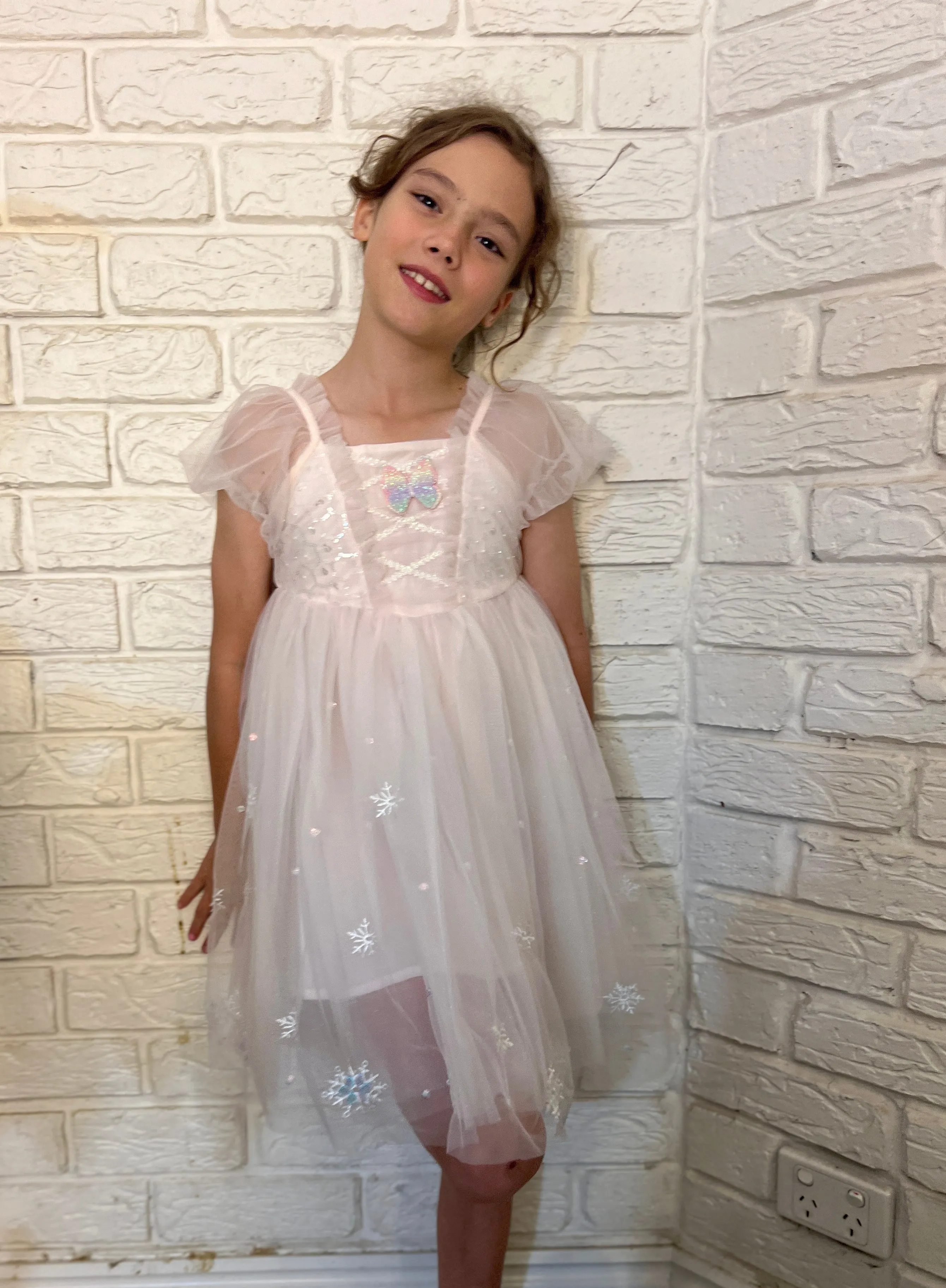Butterfly Fairy Flower Girl Dress