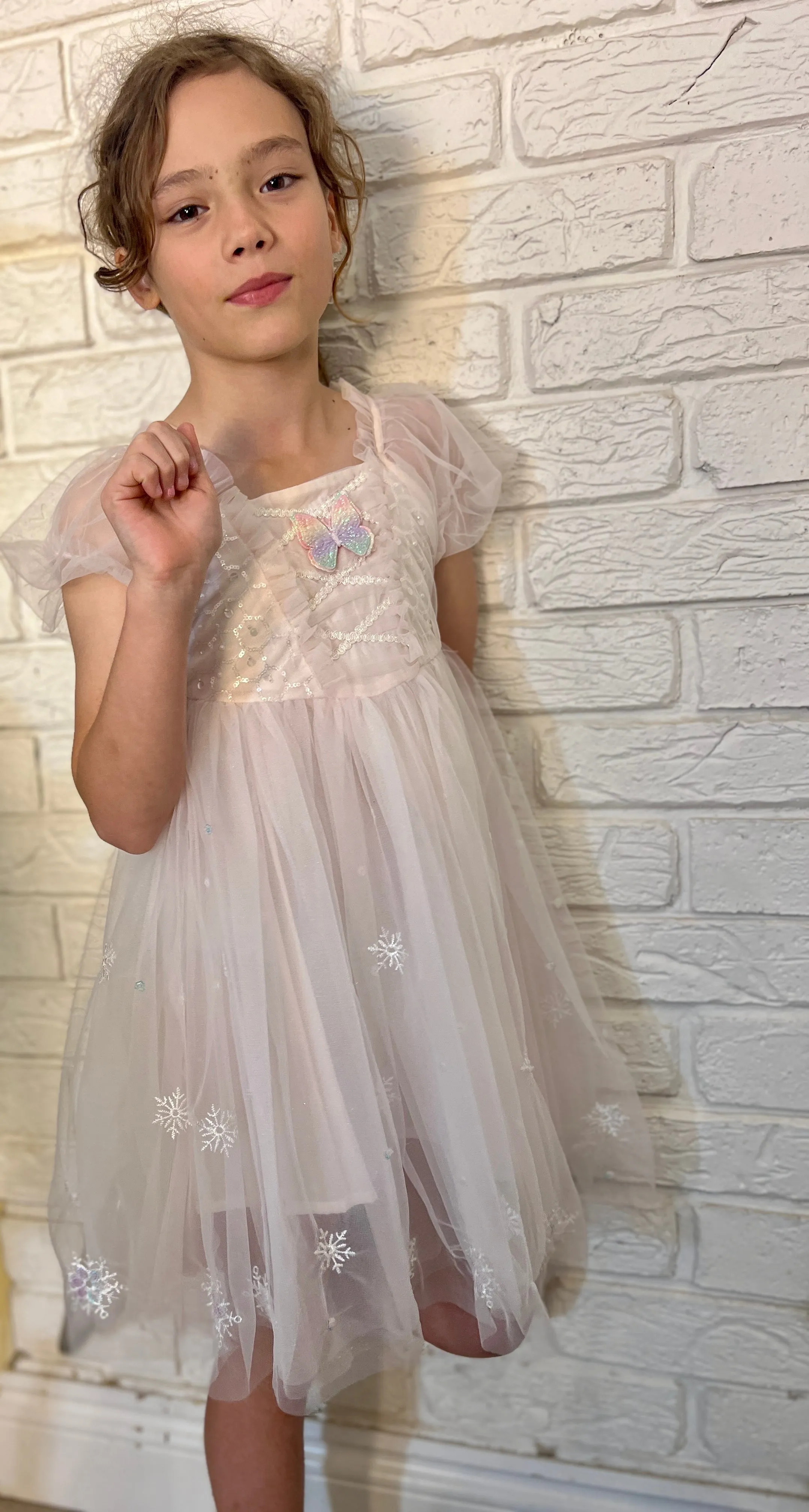Butterfly Fairy Flower Girl Dress