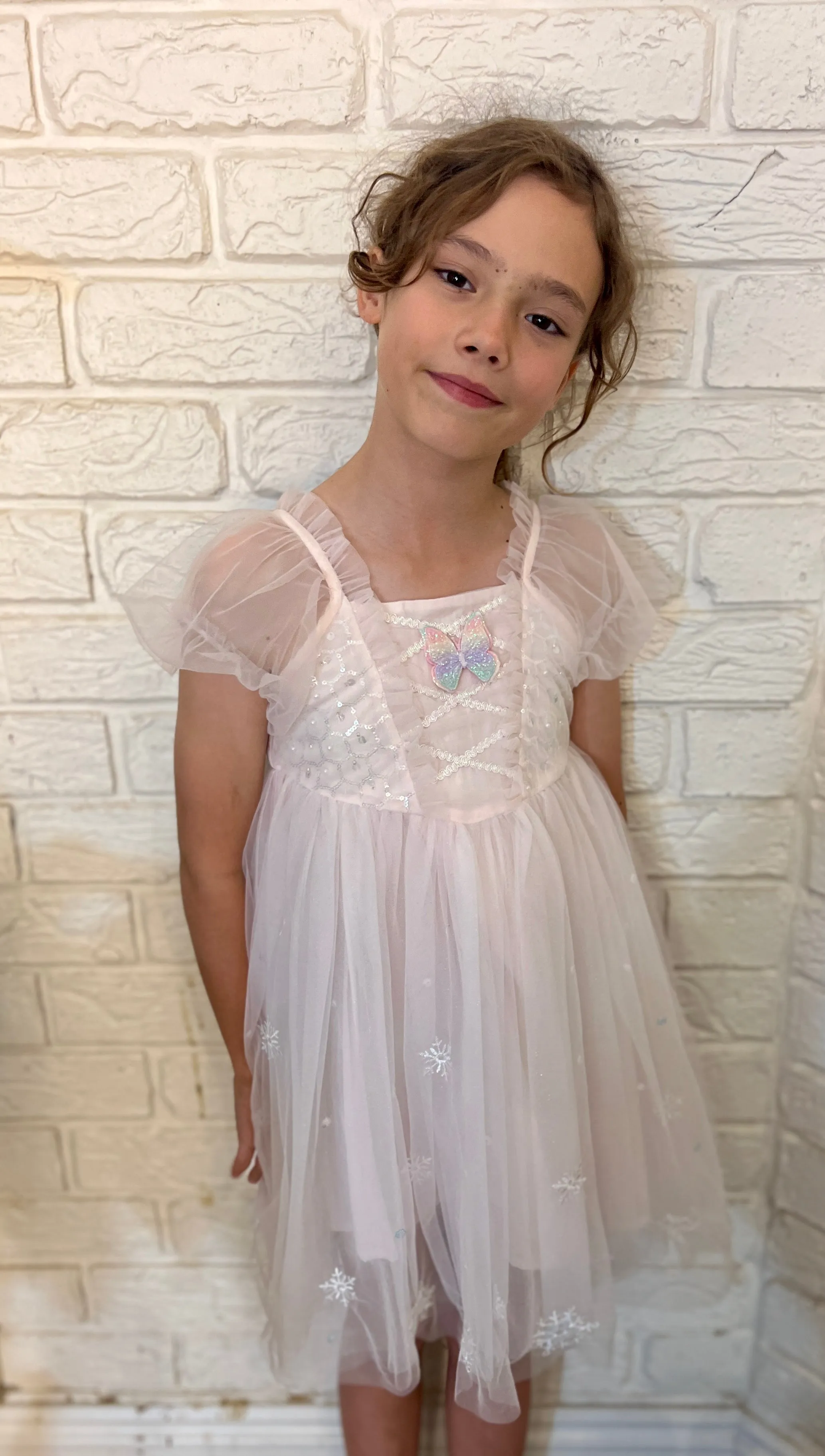 Butterfly Fairy Flower Girl Dress