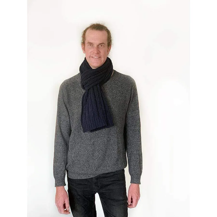 Cashmere Jura Scarf | Notte