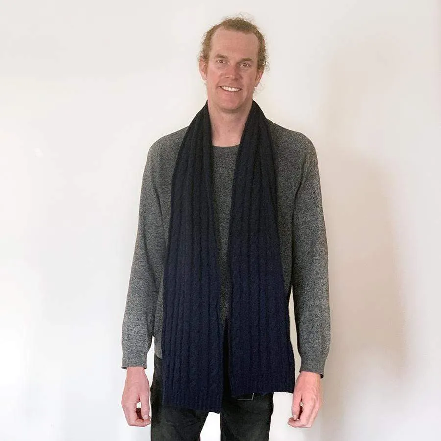 Cashmere Jura Scarf | Notte