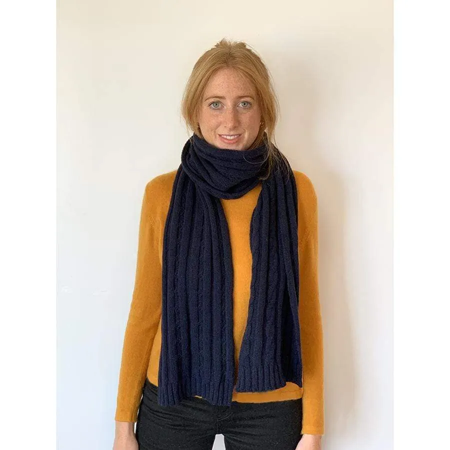 Cashmere Jura Scarf | Notte