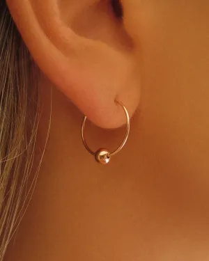 Classic Hoop Earrings  - 14k Rose Gold Fill