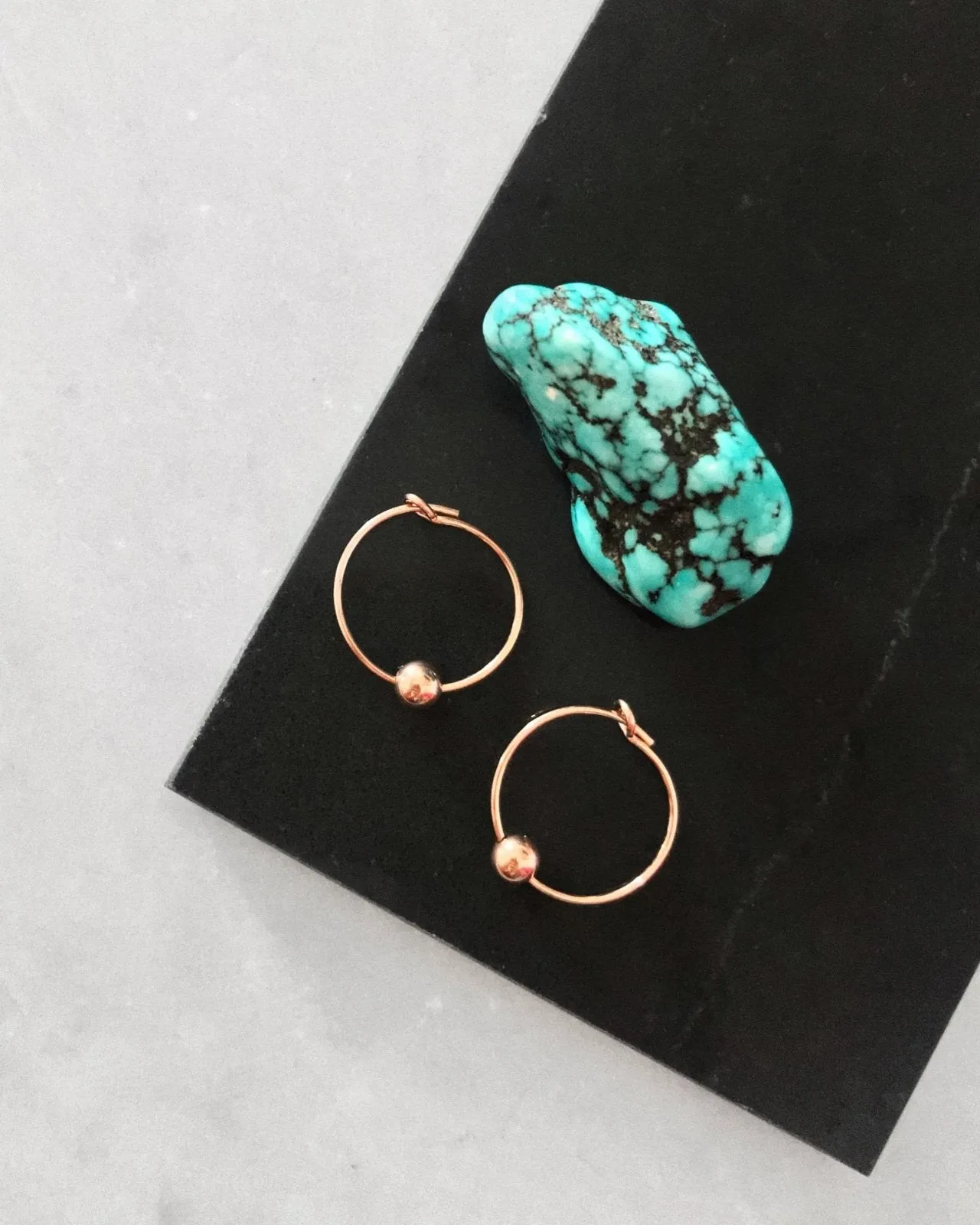 Classic Hoop Earrings  - 14k Rose Gold Fill