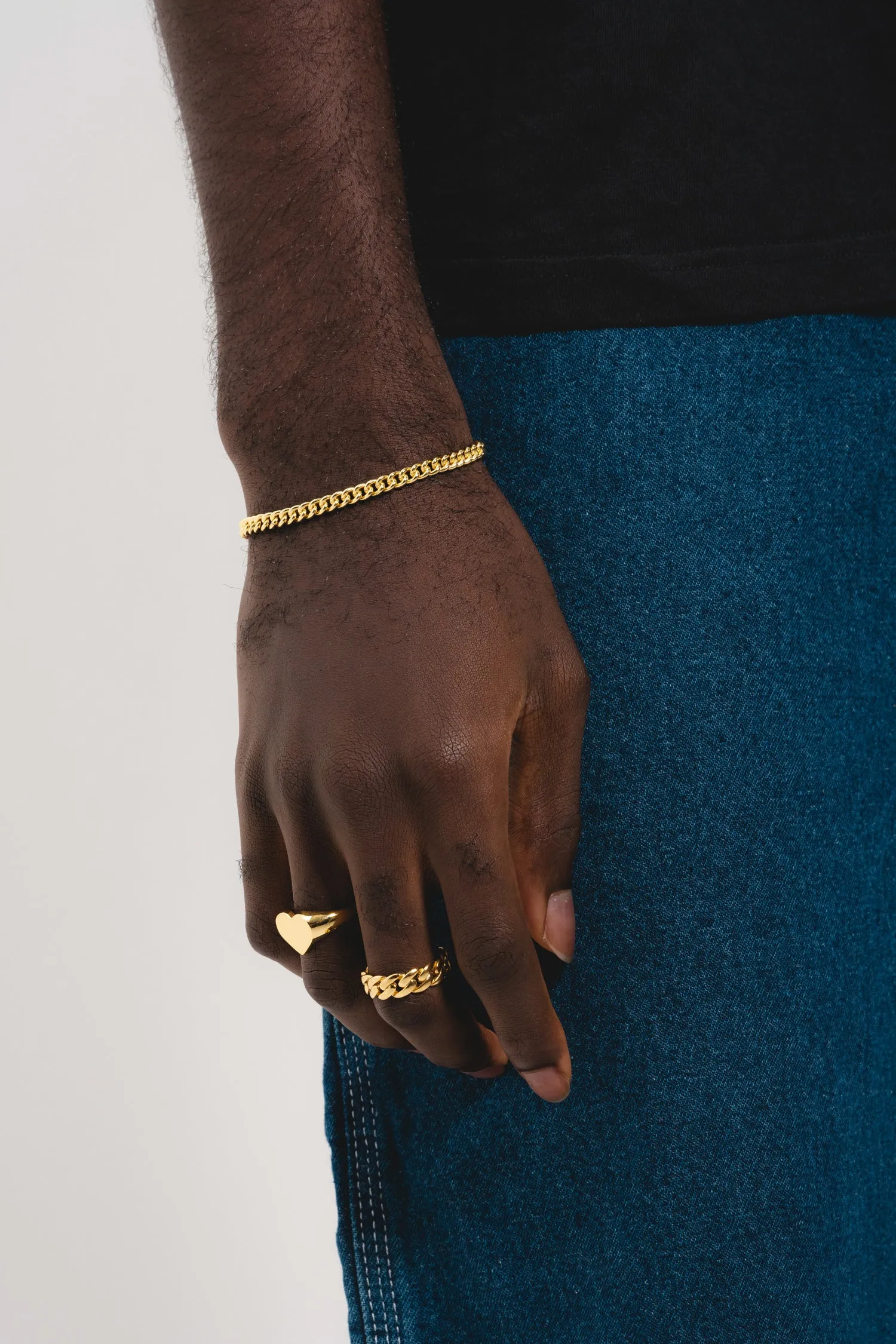 Curb Bracelet - Gold