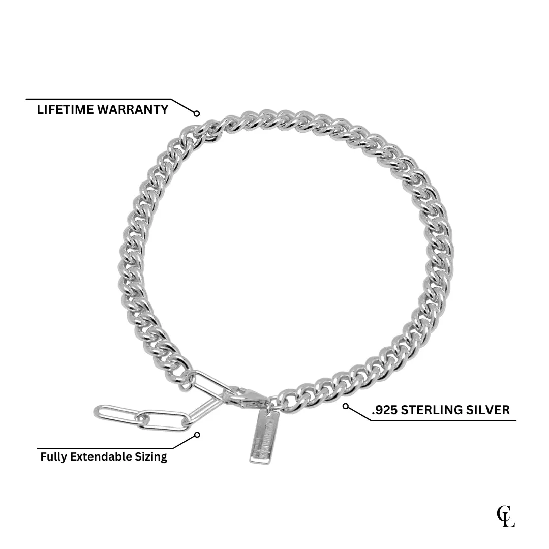 Curb Bracelet - Silver