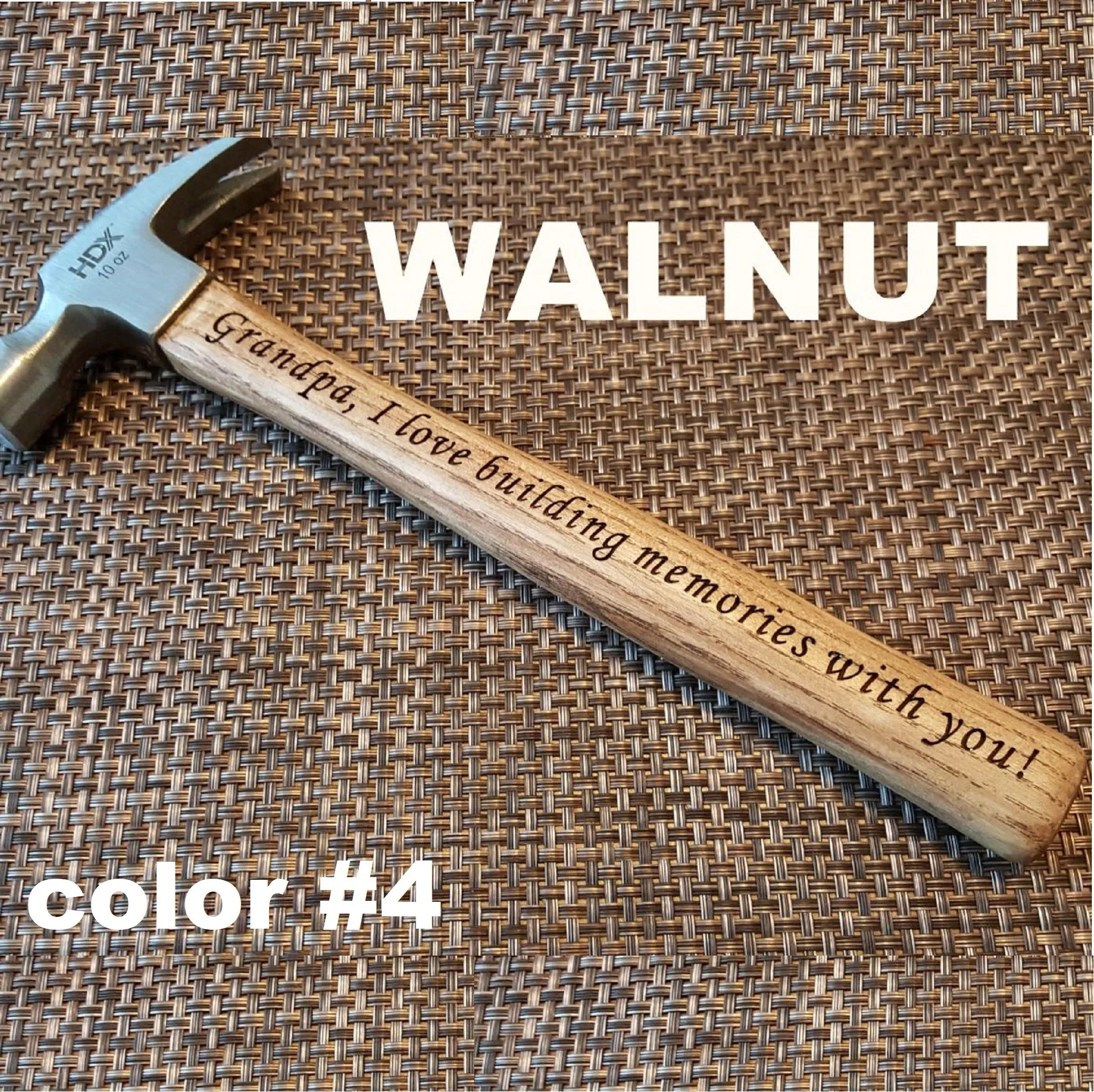 Engraved Hammer for Dad or Grandpa