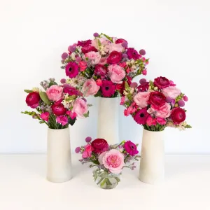 Gummy Pink Flower Centerpieces