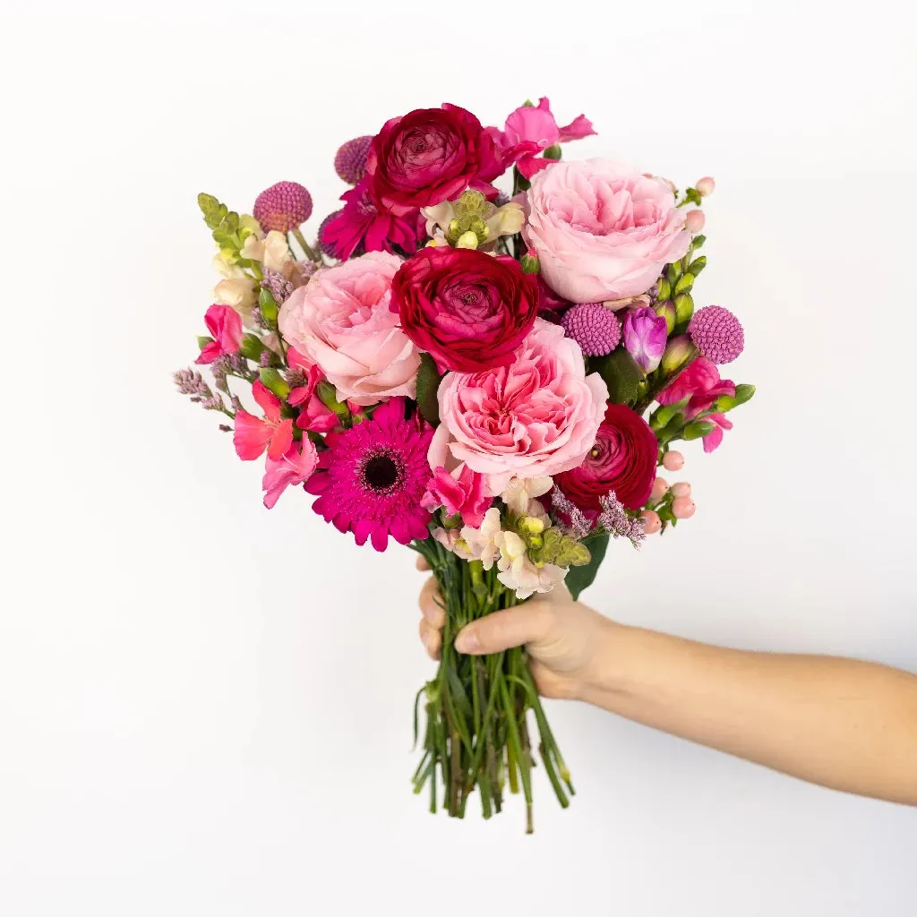 Gummy Pink Flower Centerpieces