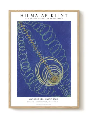 Hilma af Klint - Blue abstract
