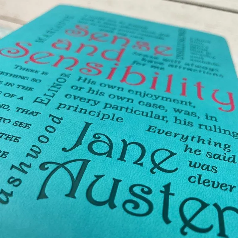 Jane Austen's Sense and Sensibility - Embossed Cover Edition