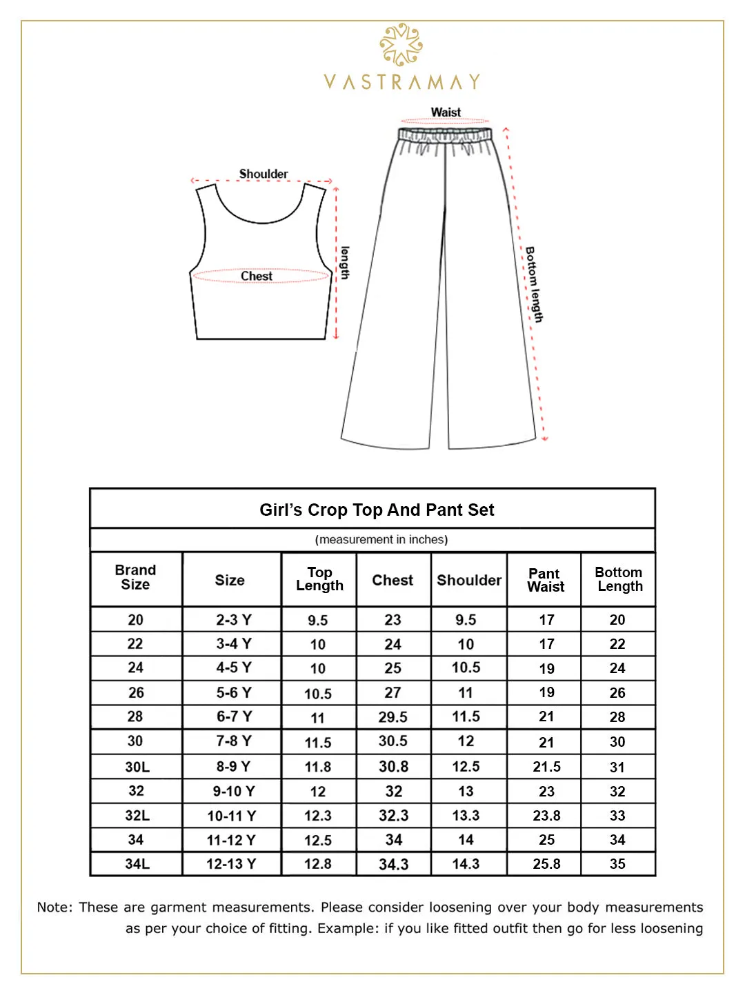 Jashvi Girl's Republic Day Special Palazzo Set