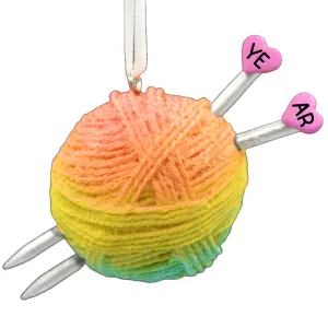 Knitting 3D Christmas Ornament