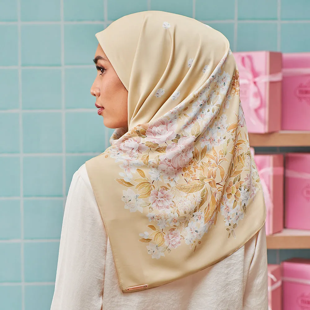 LE Batik Floral in Yellow (SQ)