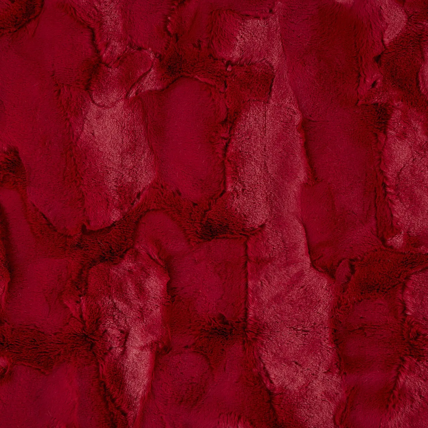 Luxe Cuddle® - Hide Crimson Yardage