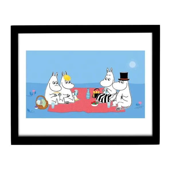 Moomin Art Print - Picnic