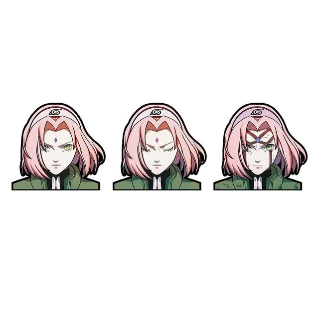 Naruto Sakura Haruno 3D Lenticular Motion Holographic | 139 x 130 mm|