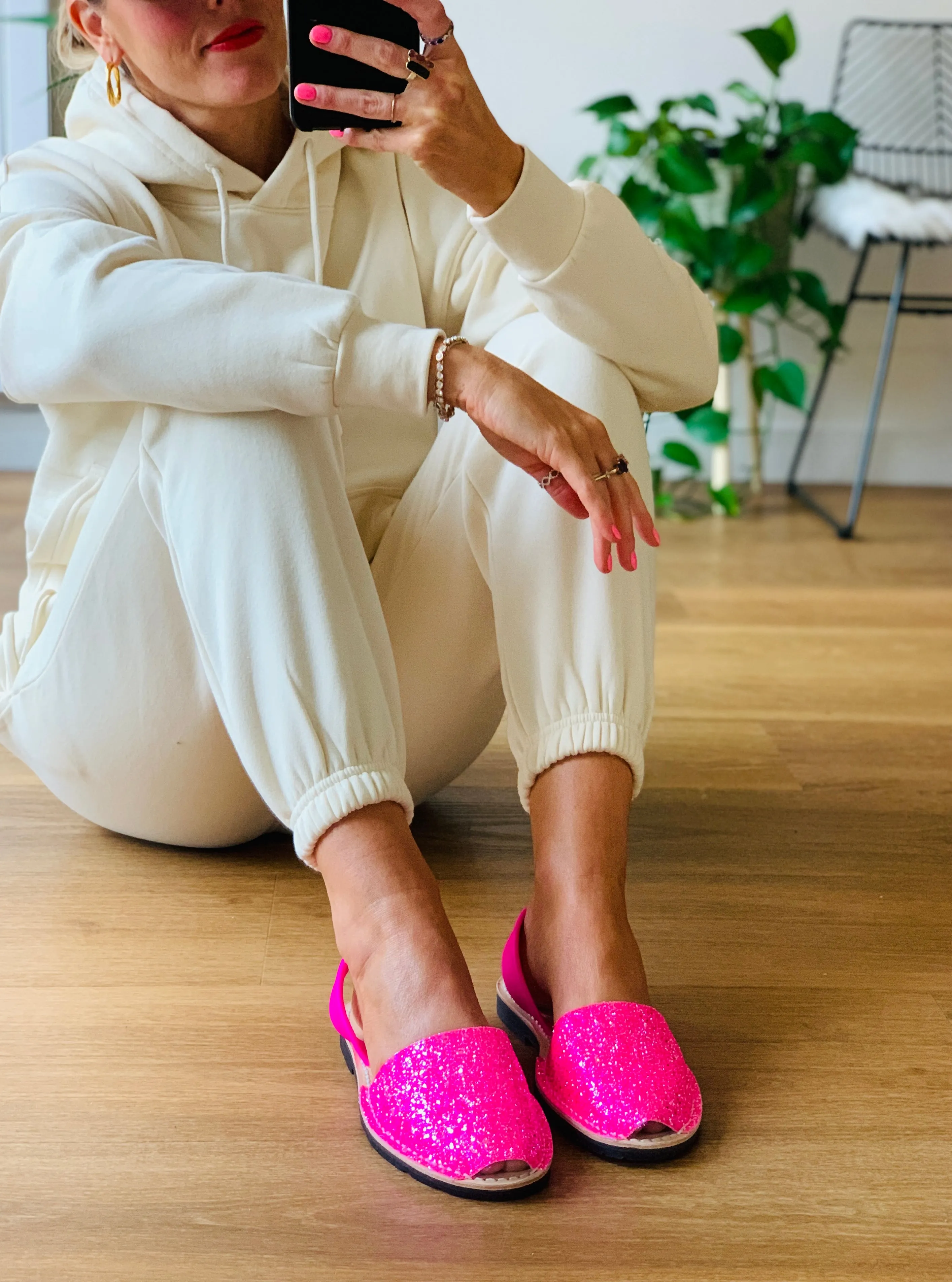Neon Pink Glitter