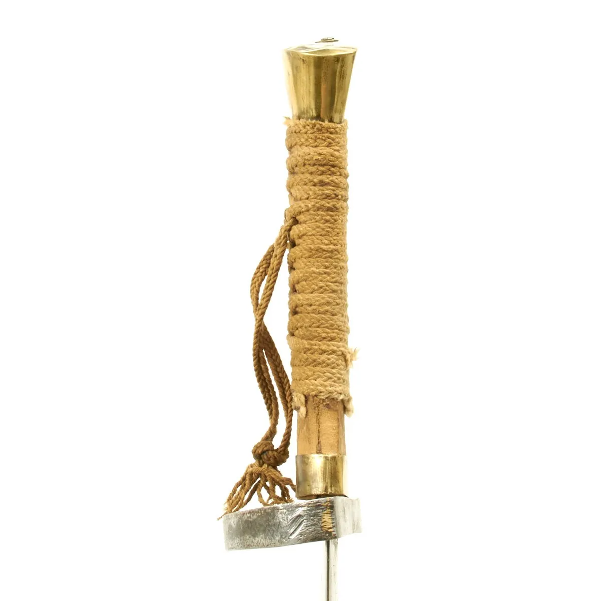 Original Boxer Rebellion Chinese Double Dao Broadswords with scabbard - Circa 1900