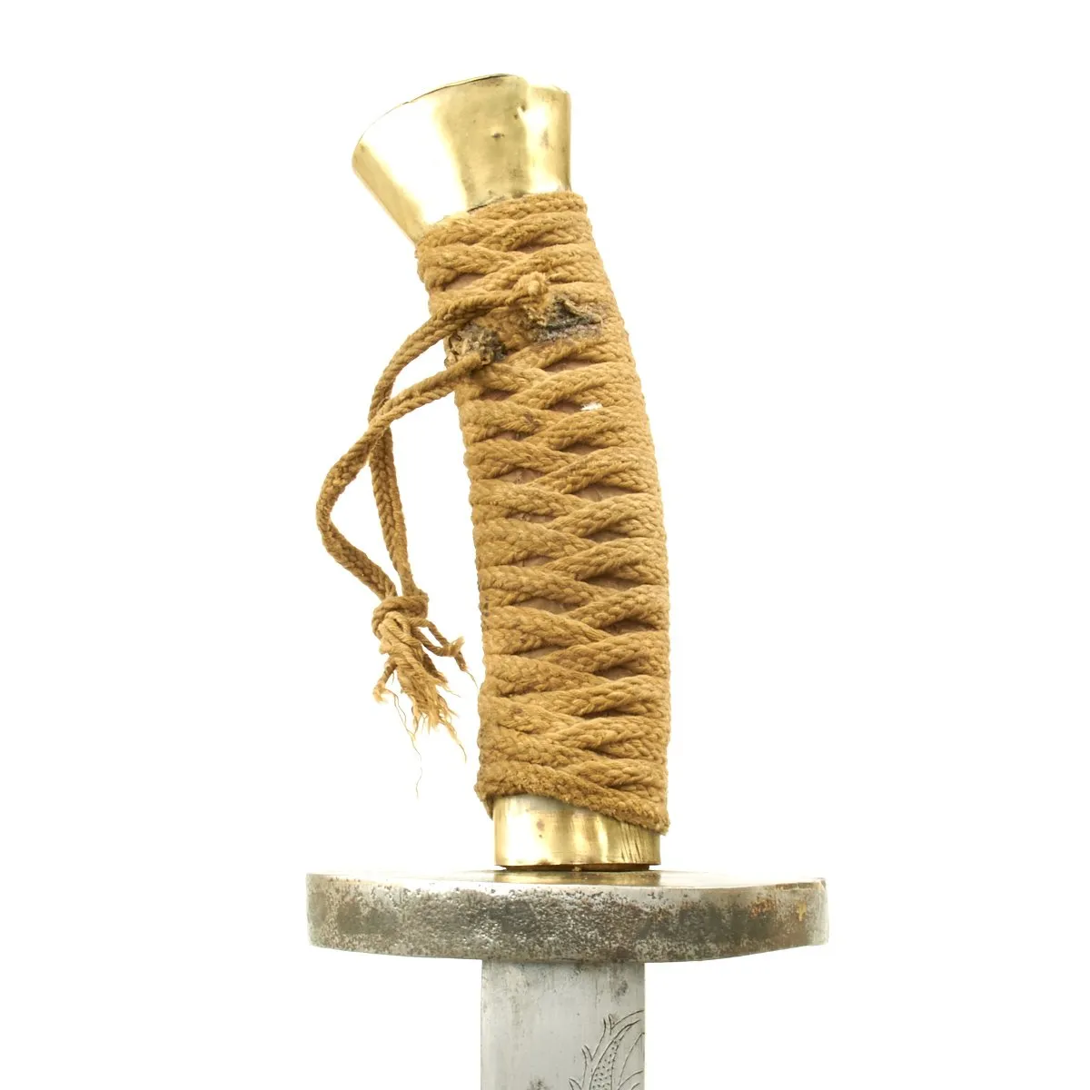 Original Boxer Rebellion Chinese Double Dao Broadswords with scabbard - Circa 1900