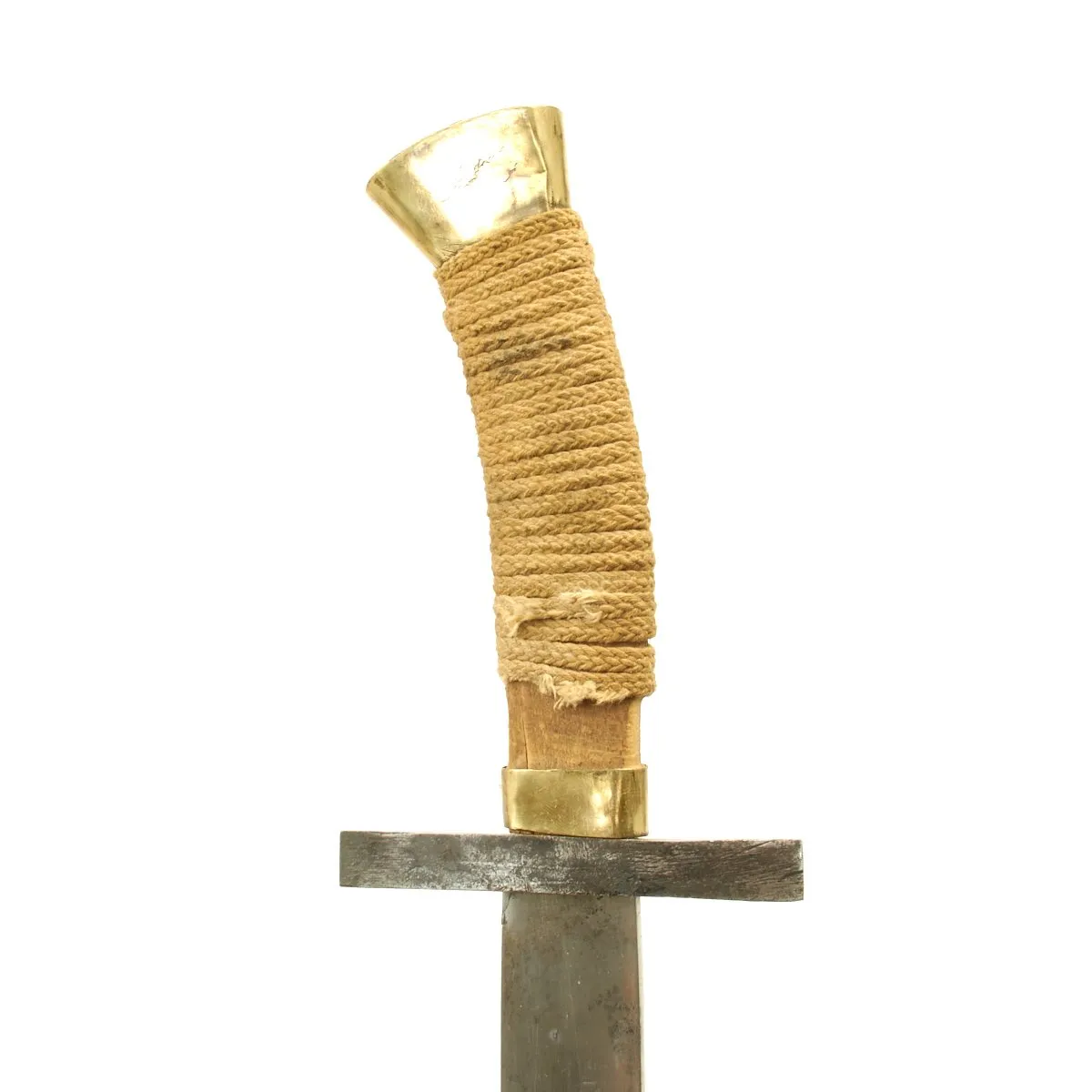 Original Boxer Rebellion Chinese Double Dao Broadswords with scabbard - Circa 1900