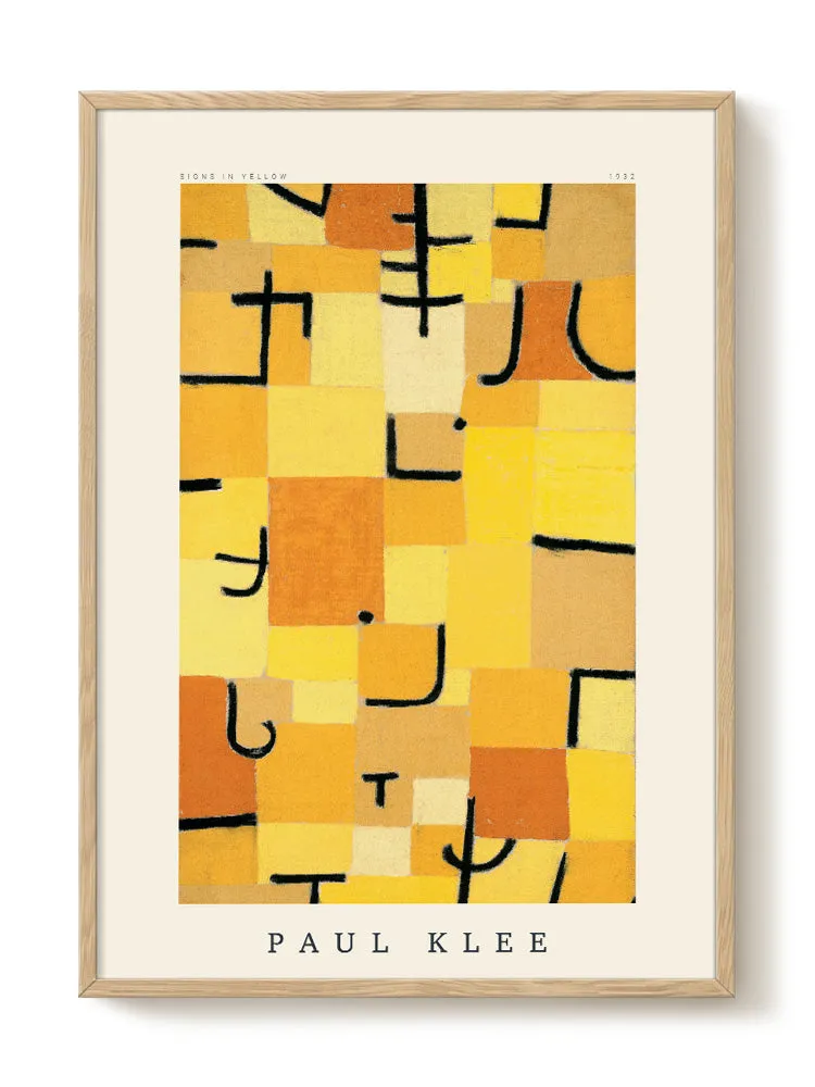 Paul Klee - Yellow is choice