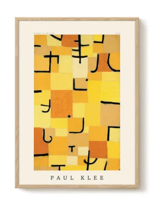 Paul Klee - Yellow is choice