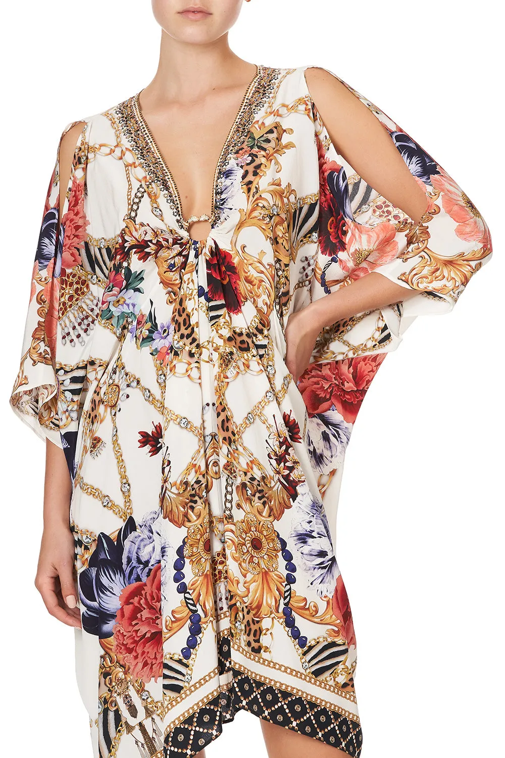 SHORT KAFTAN WITH HARDWARE REIGN SUPREME