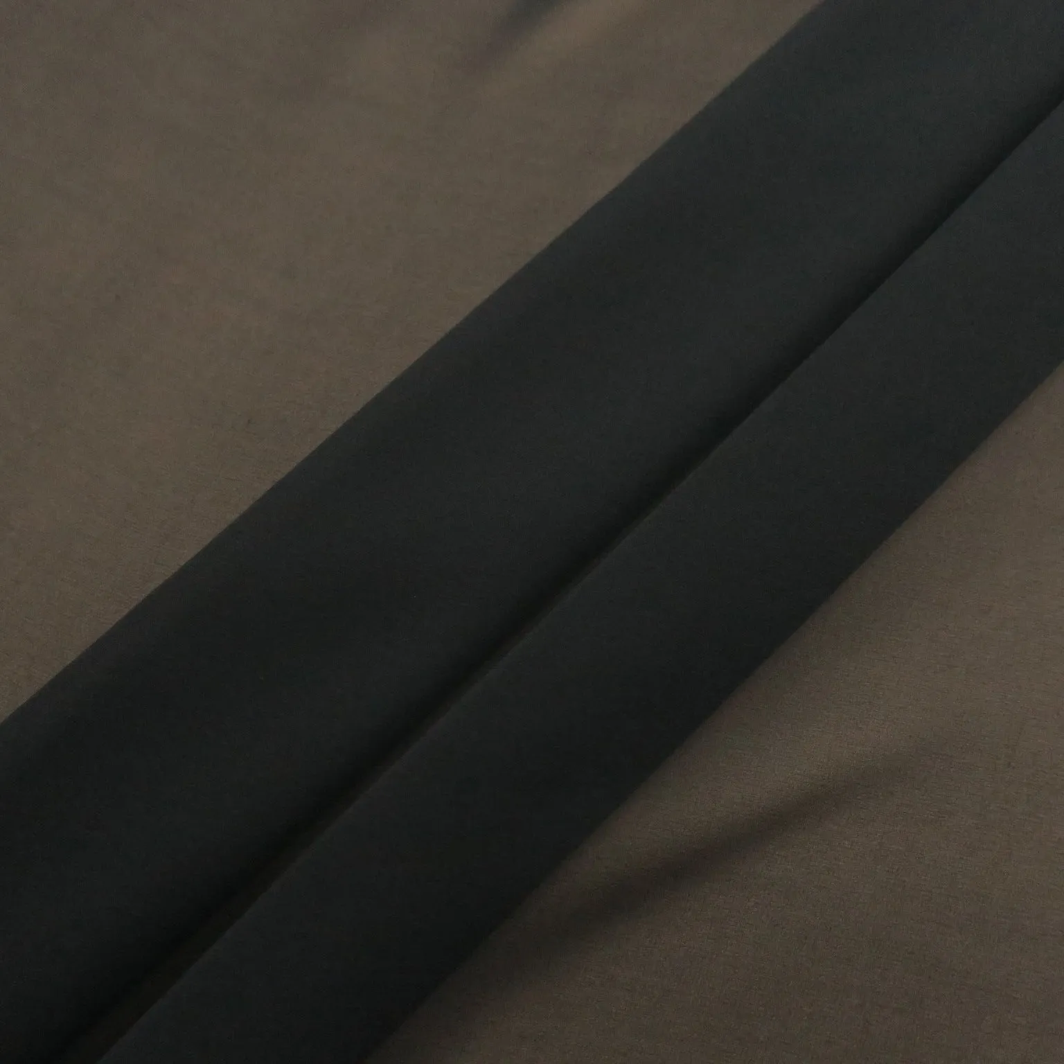 Silk Georgette Chiffon Fabric 54" Black Solid 10mm 100% Silk