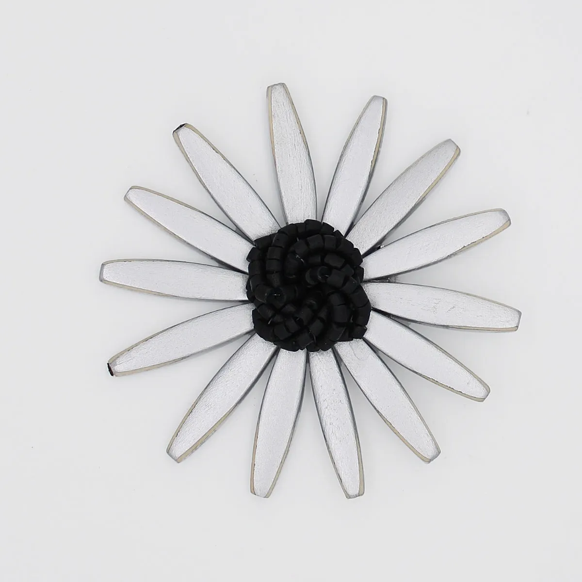 Silver Amaya Brooch
