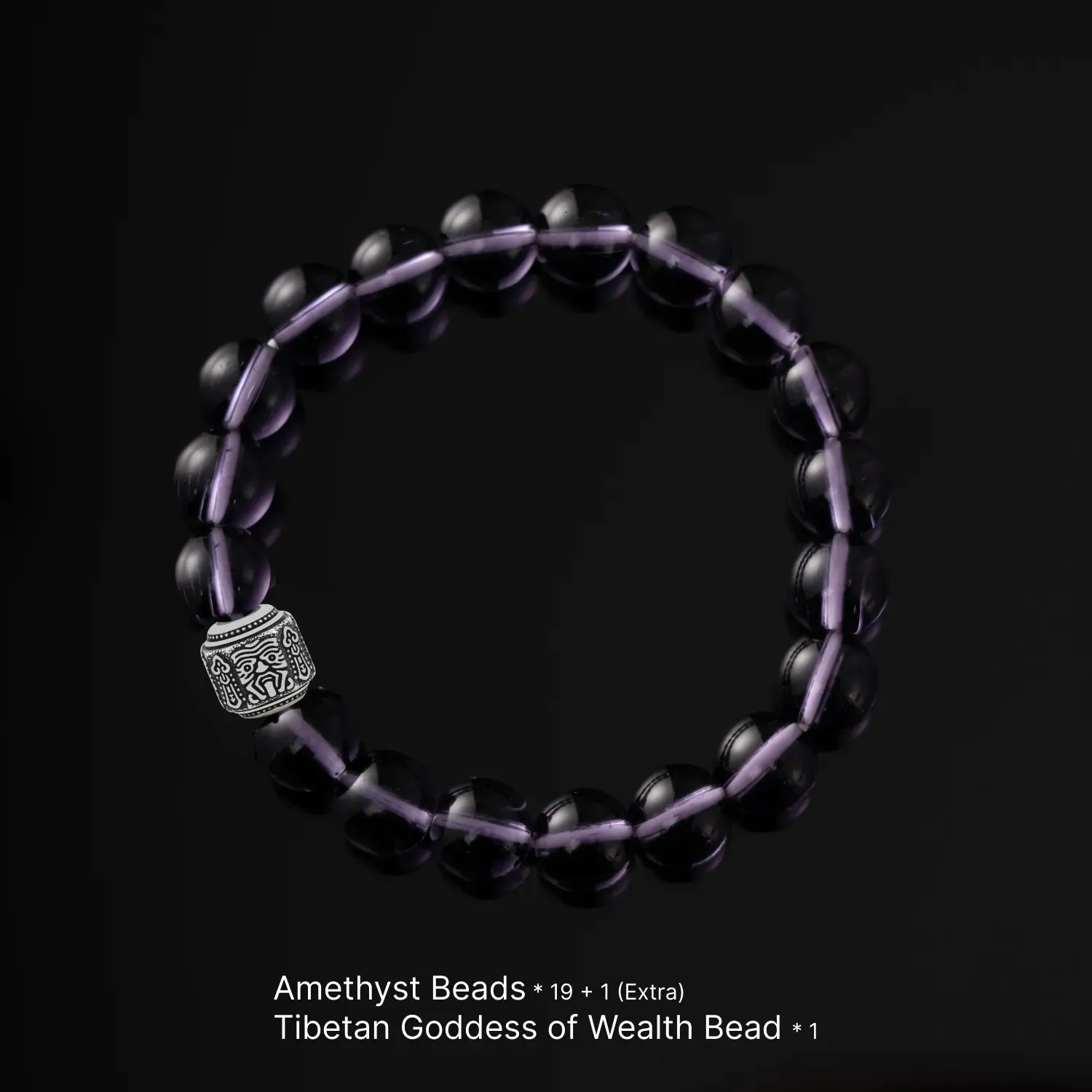 Tibetan Goddess of Wealth Bead